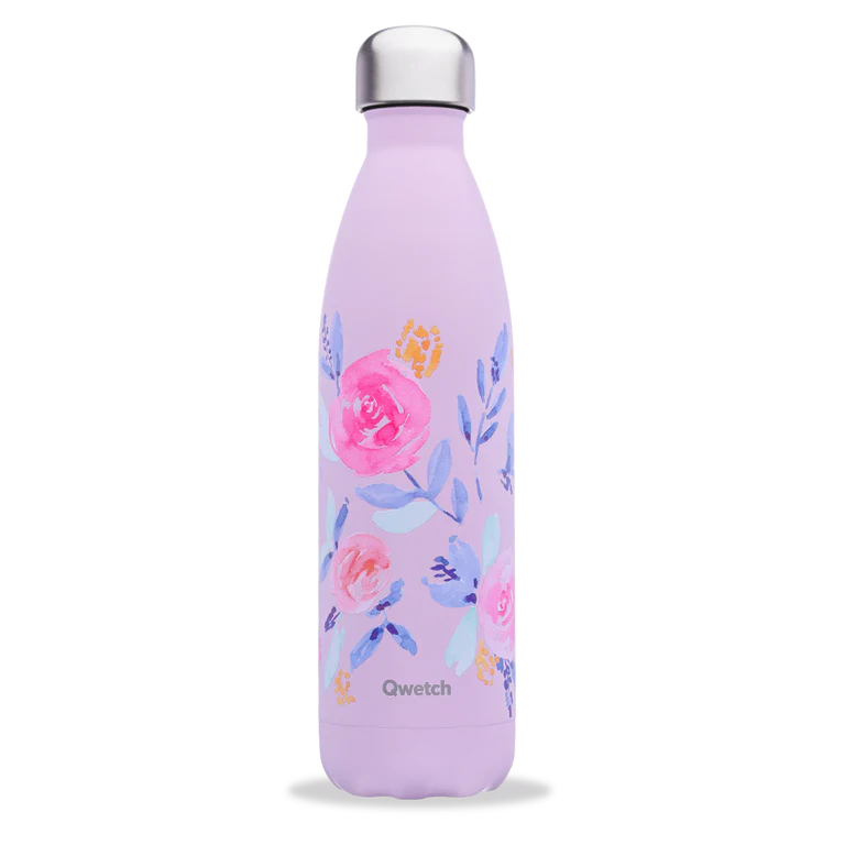 Qwetch Bouteille isotherme inox rosa 750ml - 9381
